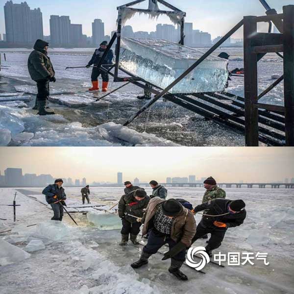 哈(hā)爾濱冬季采冰 采冰工具(jù)